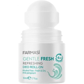 تصویر رول ضد تعریق Gentle Fresh فارماسی Farmasi Deo Roll On For Women 50ml