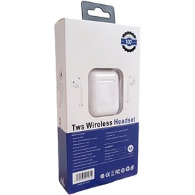 تصویر ایرپاد بلوتوثی مدل air-rO2 generation wireless tws vertion 5.0 - سفید 