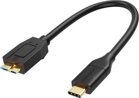 تصویر میکرو کابل USB 3.1، کابل اتصال کوتاه/ برای USB 3.1 Type C/ Apple Macbook (Pro)، سازگار با هارد اکسترنال - ارسال 20 روز کاری ا USB C to USB 3.1 GEN2 Micro-B (10G), CableCreation 1ft Micro USB 3.1 Type C Cable for Apple Macbook (Pro), Chromebook Pixel, HDD External Hard Driver & More, 0.3M /Black 4FT Black USB C to USB 3.1 GEN2 Micro-B (10G), CableCreation 1ft Micro USB 3.1 Type C Cable for Apple Macbook (Pro), Chromebook Pixel, HDD External Hard Driver & More, 0.3M /Black 4FT Black
