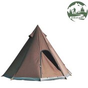 تصویر چادر مسافرتی کمپ مدل دیلور ظرفیت ۷ نفره 