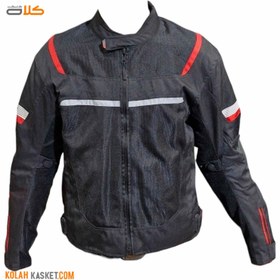 تصویر کاپشن موتور سواری ادونچری تابستانی STATE مدل R4 STATE summer adventure motorcycle jacket model 01