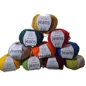 تصویر کاموا یارن آرت جینز yarn art jeans