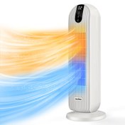 تصویر بخاری برقی سجوی مدل DNQ-C20H5 با فن و سیستم خاموشی خودکار 