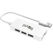 تصویر هاب 4 پورت USB رویال مدل RH2-210 Hub Royal RH2-210