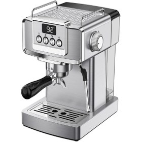 تصویر اسپرسو ساز حرفه ای نیمه صنعتی برلین مدل BG-1252EM professional espresso machine BG-1252 EM