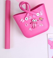 تصویر کیف مینی کراکس دخترانه سیلیکون فانتزی 