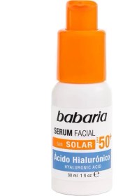 تصویر سرم ضد آفتاب SPF50 حاوی هیالورونیک اسید باباریا اورجینال 