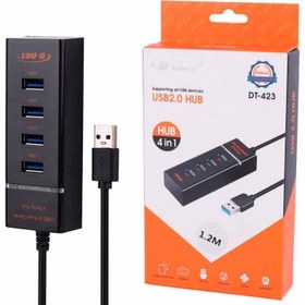 تصویر USB HUB 4IN 1 D-NET 