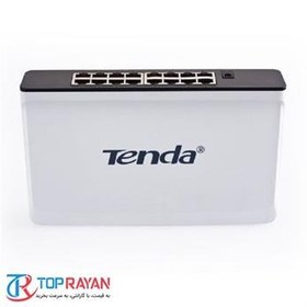 تصویر سوئیچ ۱۶ پورت تندا مدل S۱۶ Tenda S16 16-Port 10/100 Desktop Switch