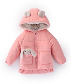 تصویر کاپشن بچگانه ژنل از نخ پنبه 