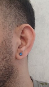 تصویر گوشواره مگنتی نگین 