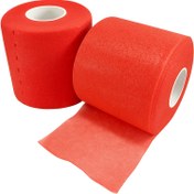 تصویر آندر تیپ DRENZO | لایه فوم زیر تیپ ورزشی با چسبندگی ملایم و کاربرد فیزیوتراپی(پخش عمده و تکی) - قرمز DRENZO Under Tape – Pre-Tape Wrap for Kinesiology and Athletic Taping