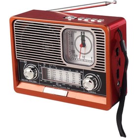 تصویر رادیو اسپیکر بلوتوثی رم و فلش خور KTF-1647 ا KTF-1647 Wireless Radio Speaker KTF-1647 Wireless Radio Speaker