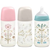 تصویر شیشه شیر طلقی 270میل کلکسیون Gold Edition سواوینکس Suavinex 