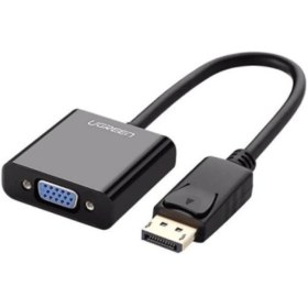 تصویر مبدل DisplayPort به VGA یوگرین مدل 20415 DP109 UGREEN DP109 20415 DisplayPort To HDMI Converter