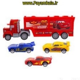 تصویر ست اسباب بازی کامیون و ماشین های مک کویین (826-120) 
