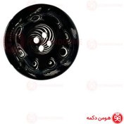 تصویر دکمه پالتویی وسط مربع 