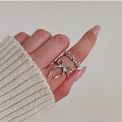 تصویر پک انگشتر دوتایی پاپیون 