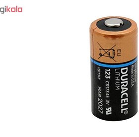 تصویر باتری لیتیومی CR123 دوراسل مدل High Power Duracell High Power CR123 Lithium Battery