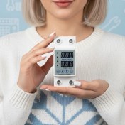 تصویر محافظ ولتاژ و جریان 63 آمپر پارس فانال 