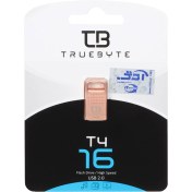 تصویر TRUEBYTE T4 USB2.0 Flash Memory - 16GB رزگلد (گارانتی مادام العمر شرکت آی تین) 