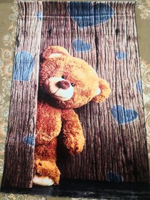 تصویر فرش کودک طرح خرسی آنا