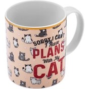 تصویر ماگ کاراجا طرح گربه karaca motto cat Karaca kupa