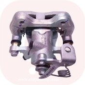 تصویر کالیپر ترمز چرخ عقب (سیلندر) با لنت چپ(پژو206،رانا،207) 