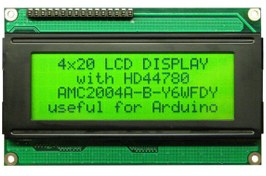 تصویر LCD کاراکتری 20*4 بک لایت سبز 