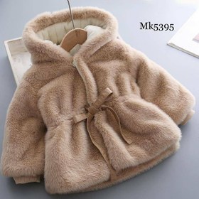 تصویر پالتو خز کلاهدار 