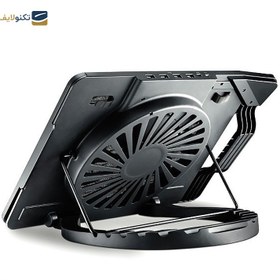 تصویر پایه خنک کننده لپ تاپ کولر مستر مدل NotePal Ergostand III Cooler Master NotePal Ergostand III Laptop Cooler