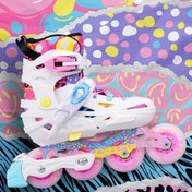 تصویر کفش اسکیت آموزشی دخترانه فلایینگ ایگل Nadia نادیا 