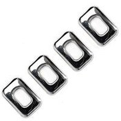 تصویر قاب شاسی قفل کن درب خودرو آکو مدل 100 مناسب برای رنو تندر90 مجموعه 4 عددی 