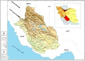 تصویر عنوان نقشه: استان فارس 