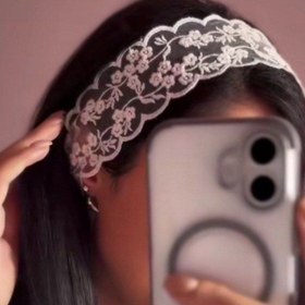 تصویر هدبند دانتل 