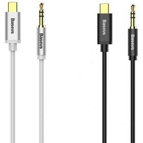 تصویر کابل صدا Type-C به AUX بیسوس DIGITAL Audio Cable M01 ا Baseus Type-C to 3.5mm Audio Cable M01 Baseus Type-C to 3.5mm Audio Cable M01