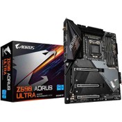 تصویر مادربرد گیگابایت Z590 AORUS ULTRA GigaByte Z590 AORUS ULTRA DDR4 LGA 1200 Motherboard