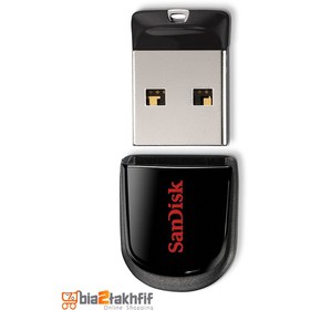 تصویر فلش مموری سن دیسک مدل Cruzer Fit CZ33 ظرفیت 8 گیگابایت SanDisk Cruzer Fit CZ33 Flash Memory - 8GB