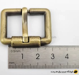 تصویر سگک سایز 2.5 رنگ زردقلم 