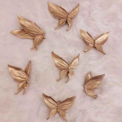 تصویر دیوار کوب پروانه مجموعه ۷ عددی 