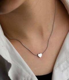 تصویر گردنبند مینیمال استیل 