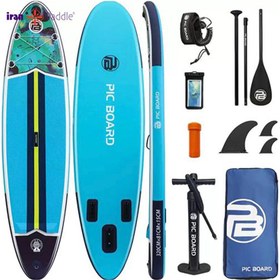 تصویر پدل‌ برد Aria برند pic board رنگ آبی 