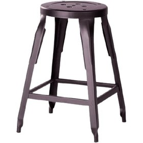 تصویر چهارپایه فلزی ساده کد 119 از نهال سان 