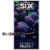 تصویر کاندوم میوه ای سیکس SIX Mix Fruits 