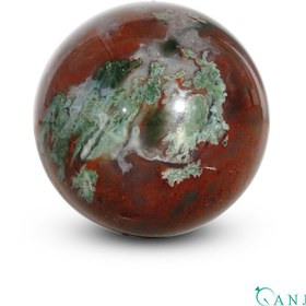 تصویر گوی سنگی عقیق کد N2052 