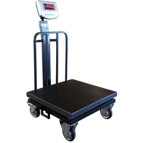 تصویر باسکول 500 کیلویی چرخدار محک mds13000 MAHAK SCALE 500 kg MDS13000