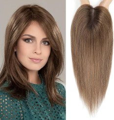 تصویر پروتز تراکم کف سر طبیعی زنانه کد ۵۵۰۱ و ۱۴۰۳۲ 