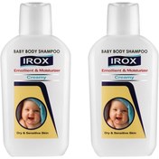 تصویر شامپو بدن کرمی بچه ایروکس حجم 200 میلی لیتر بسته 2 عددی 
