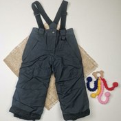 تصویر شلوار اسکی نوزادی برند لوپیلو طرح کش دار نوک مدادی رنگ 