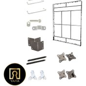تصویر یراق تخت کمجا مدل TBM عمودی ابعاد 160*200 سانتیمتر با جک ترک takhtekamja-tbm